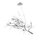preview thumbnail 7 of 6, 12 - Light Dimmable Tree Like Branch Chandelier Roses Flowers Nature Inspired