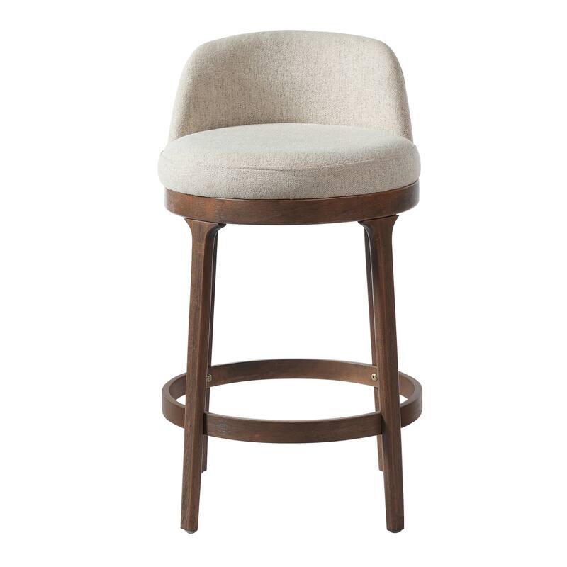 Christopher Knight Home - Chole Modern Wooden Upholstered Counter Stool