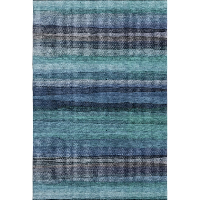Premium Washable Super Soft Modern Stripe Mayfield Rug