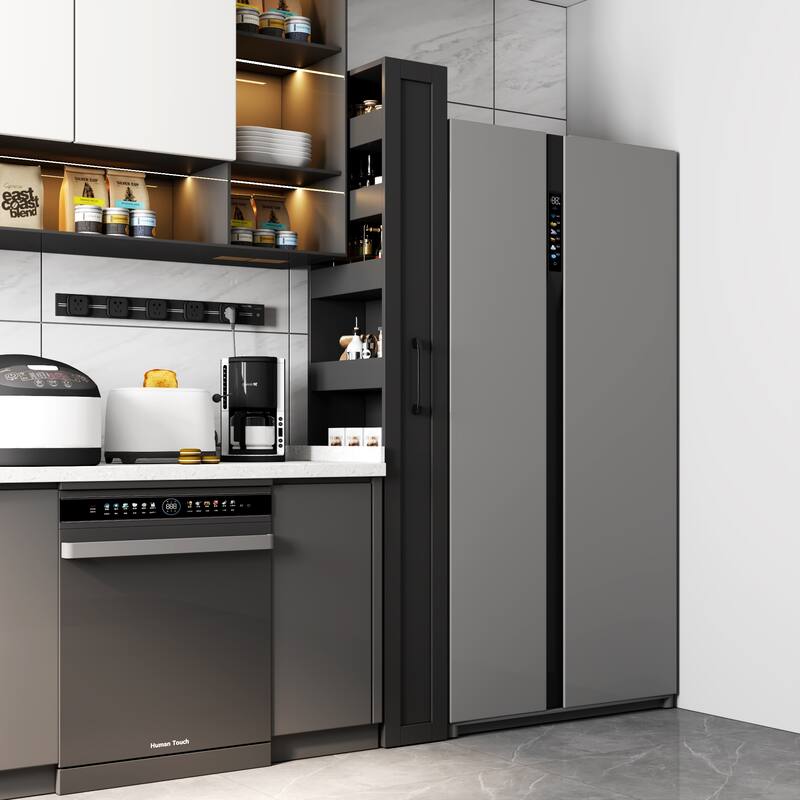 7 Tier Multi-Functional Pull-Out Multi-Tier Storage Single-Sided Open Shelf For Kitchen, Living Room & Narrow Spaces