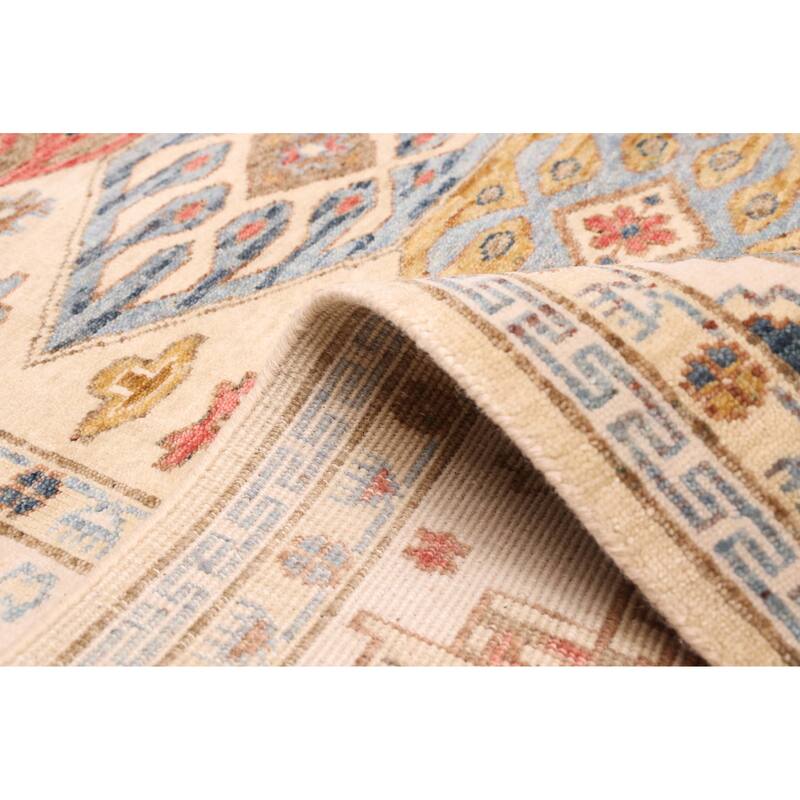 ECARPETGALLERY Hand-knotted Jules Sultane Beige, Ivory Wool Rug - 8'2 x 10'1