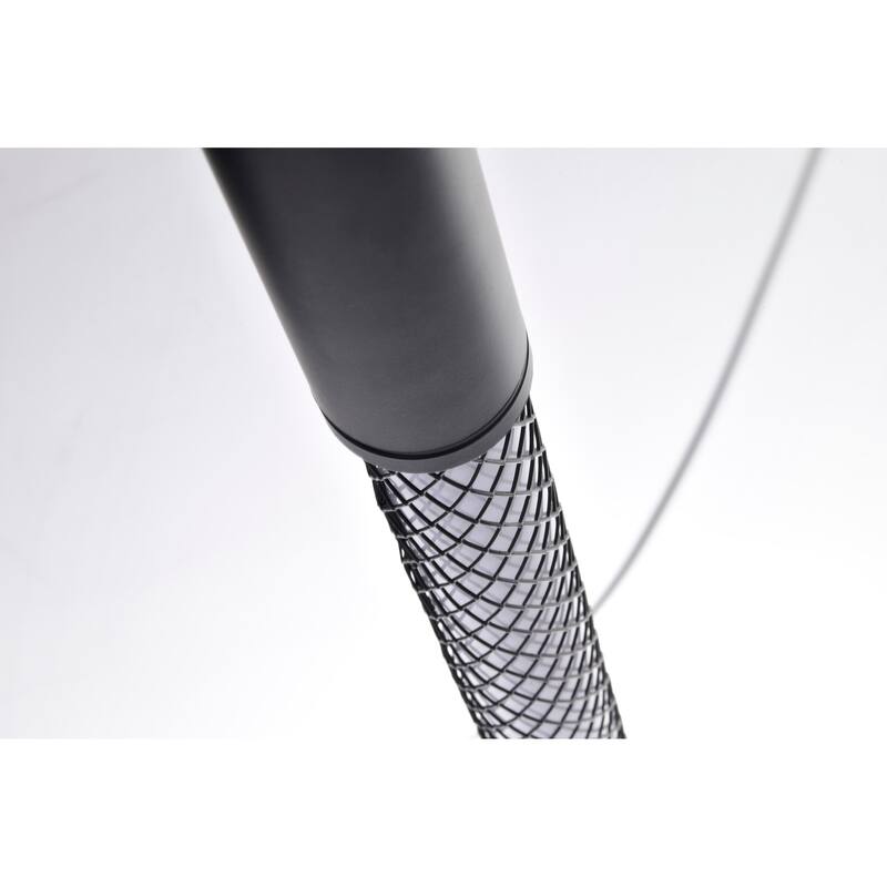 Kingsport 44 Inch LED Island Pendant Matte Black Acrylic Lens - Matte Black