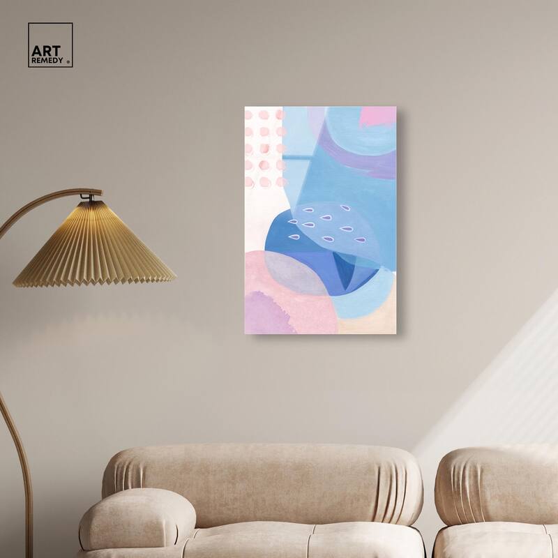 Doll Memories - Pretty Blue II Acrylic by Art Remedy, Ready to Hang
