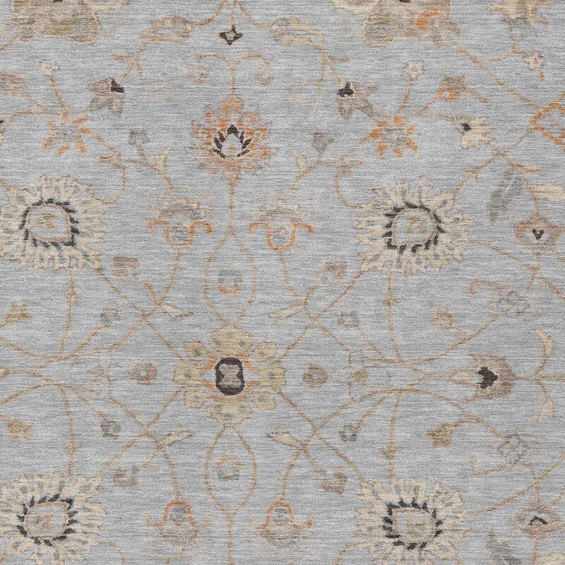 HomeRoots Floral Traditional Rectangle Outdoor Rug