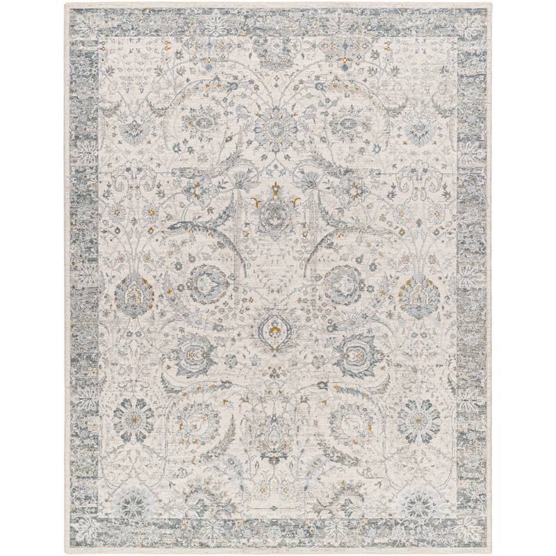 Livabliss Transitional Dresden Medallion Area Rug