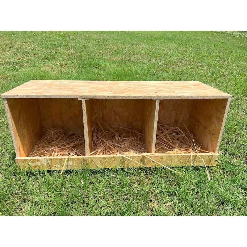 Zylina Best Rest Triple Nesting Box - N/A - 35x13x13