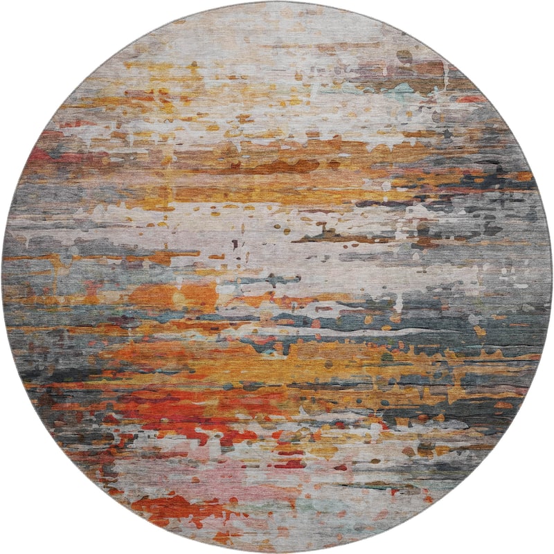 Premium Washable Super Soft Abstract Ombre Mayfield Rug