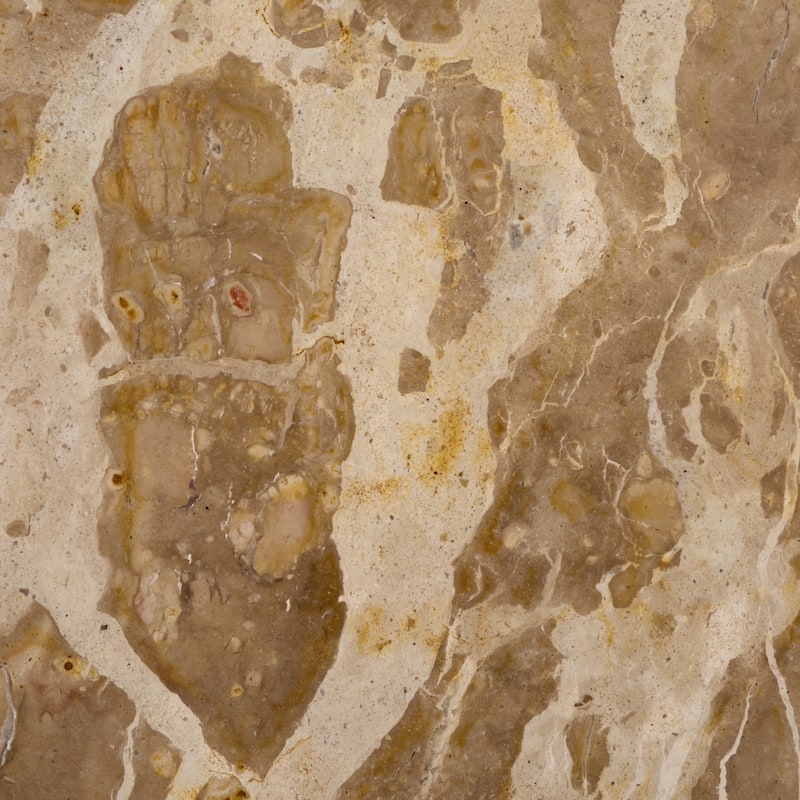 SAFAVIEH Couture Glendale Round Marble Accent Table - 10"W x 10"D x 20"H