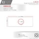 preview thumbnail 9 of 28, Stylish Single-Hole Bathroom Faucet Plate A-801 - 6 1/8"x 2 1/2"