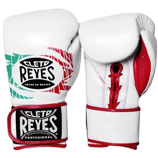 Cleto Reyes Lace Up Hook and Loop Hybrid Boxing Gloves