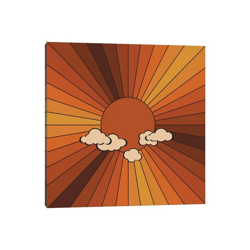 iCanvas "Retro Sunshine" by Alisa Galitsyna Canvas Print