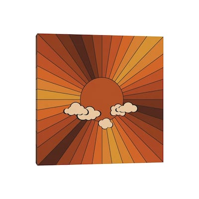 iCanvas "Retro Sunshine" by Alisa Galitsyna Canvas Print