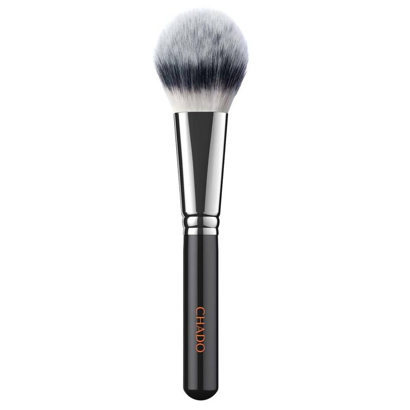 CHADO No 1 Powder Brush for Complexion - 6.25 In - Black