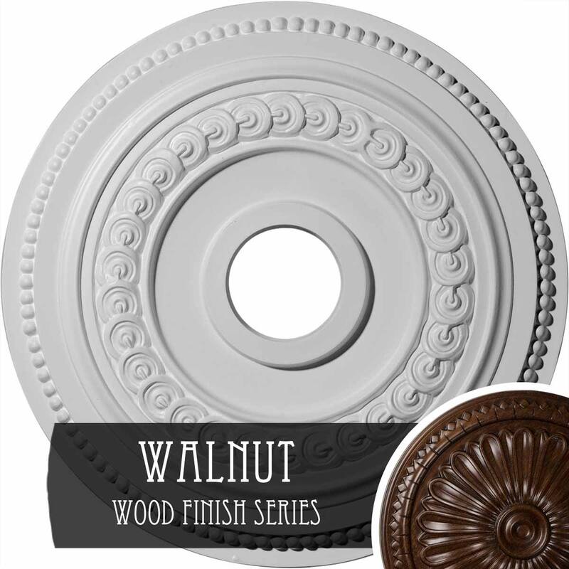 18"OD x 3 3/8"ID x 7/8"P Oldham Ceiling Medallion