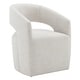 preview thumbnail 29 of 43, Joey Barrel Accent Chair with Casters for Living Room, Office, or Reading Nook