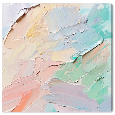 Flowing Mousse III Canvas by Art Remedy, Gallery Wrapped