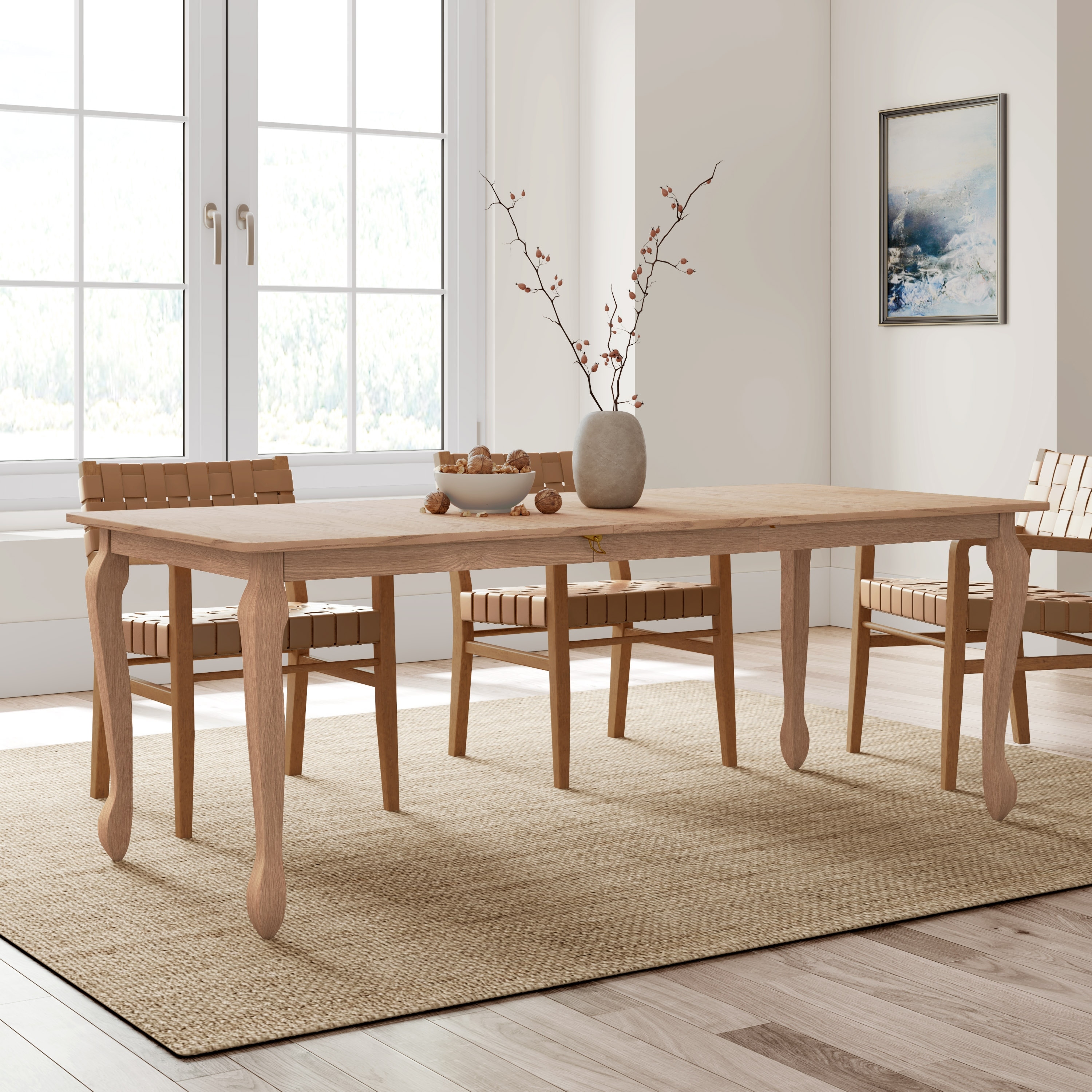 Christopher Knight Home - Aubrietta Expandable Wood Dining Table
