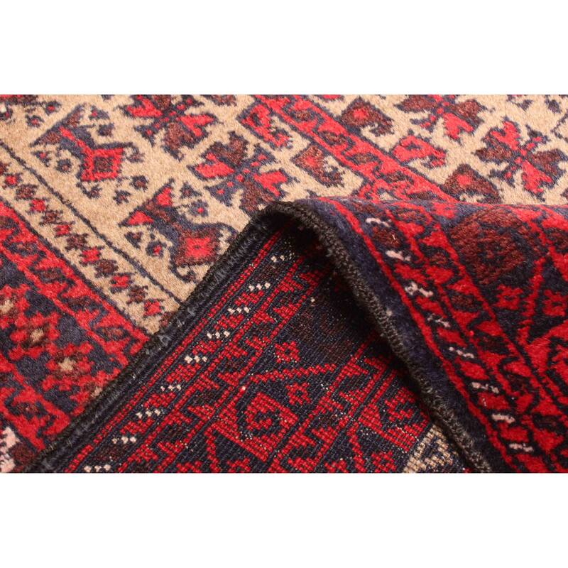 ECARPETGALLERY Hand-knotted Teimani Tan Wool Rug - 2'11 x 5'1