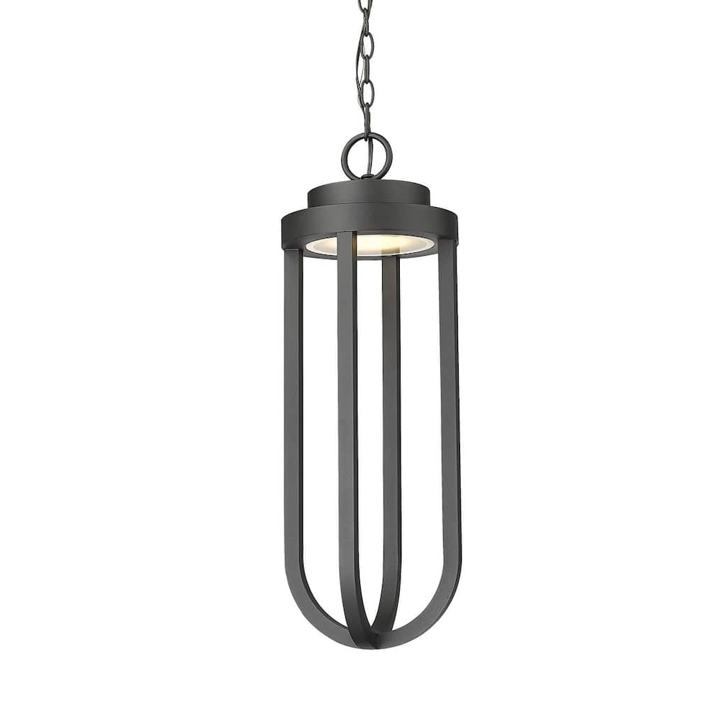 Z-Lite 5005CHB-LED Leland 9" Wide Marine Grade Outdoor Pendant