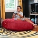 preview thumbnail 51 of 75, Jaxx 4 ft Cocoon Kids Bean Bag Chair and Crash Pad