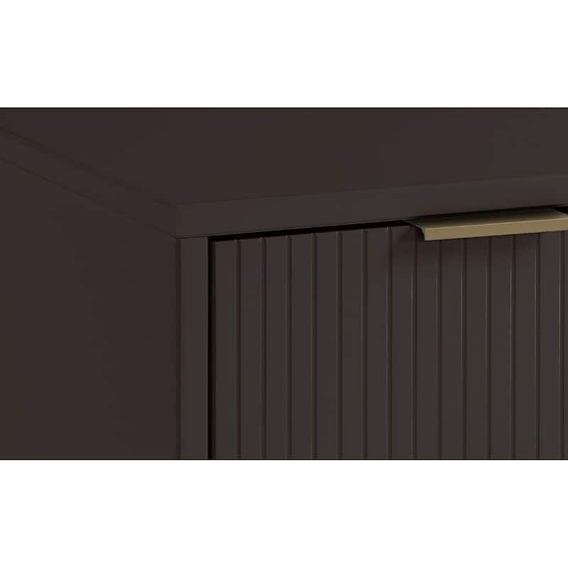 Manhattan Comfort Granville 55.07" 3 Drawer Modern Sideboard