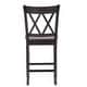 preview thumbnail 27 of 57, Eleanor X-Back Wood Counter Chairs (Set of 2) by iNSPIRE Q Classic