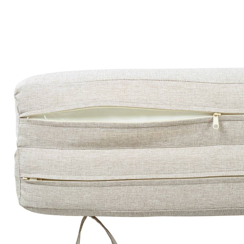 Christopher Knight Home - Amedea Outdoor Acacia Wood Chaise Lounge with Adjustable Backrest & Water-Resistant Cushion