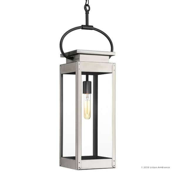 Luxury Modern Farmhouse Outdoor Pendant Light 27 375 H X 7 W Outdoor Pendant Light 27 375 H