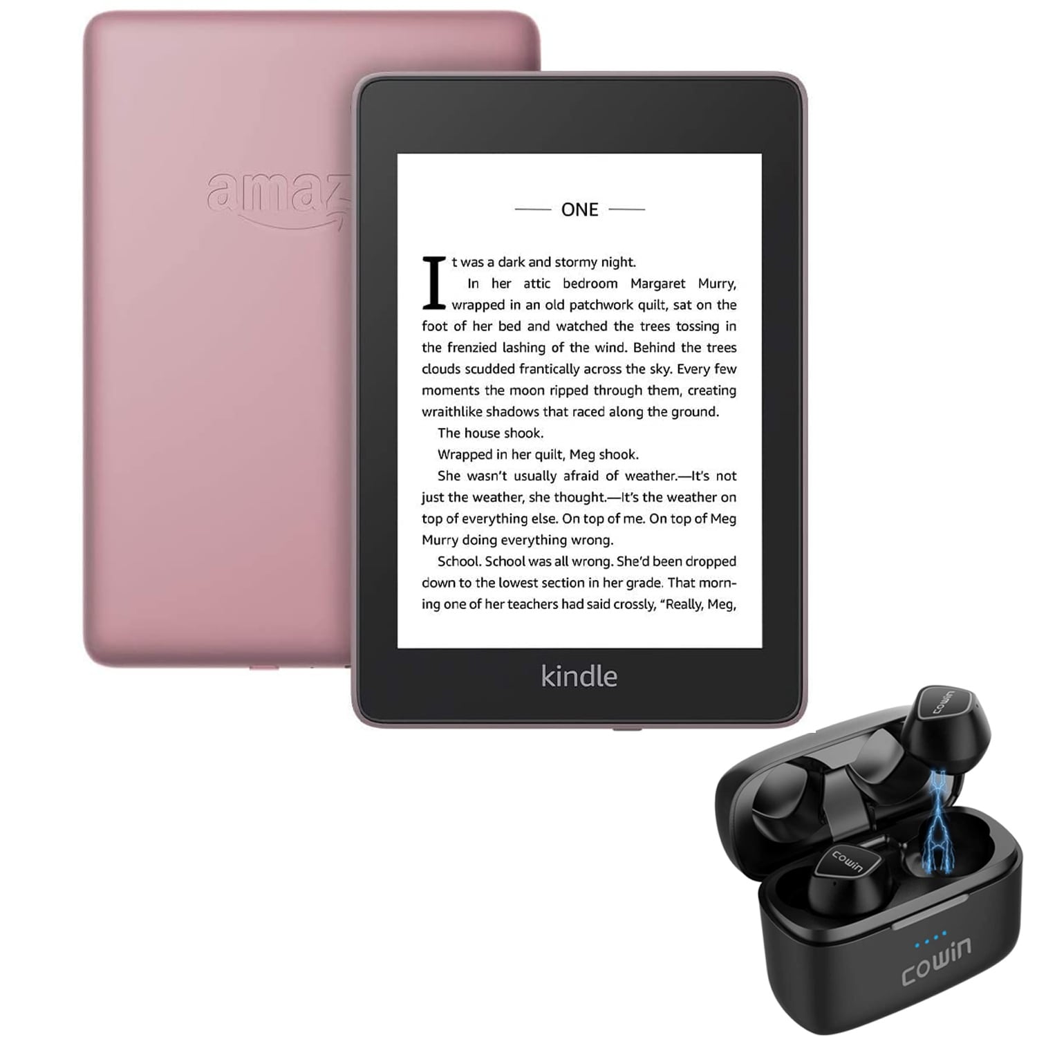 Kindle Paperwhite 32GB Waterproof Ad-Supported- Plum