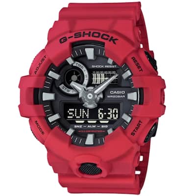 Casio Men's G-Shock GA-700 Series Black Dial Watch - GA700-4A - 6 (36)