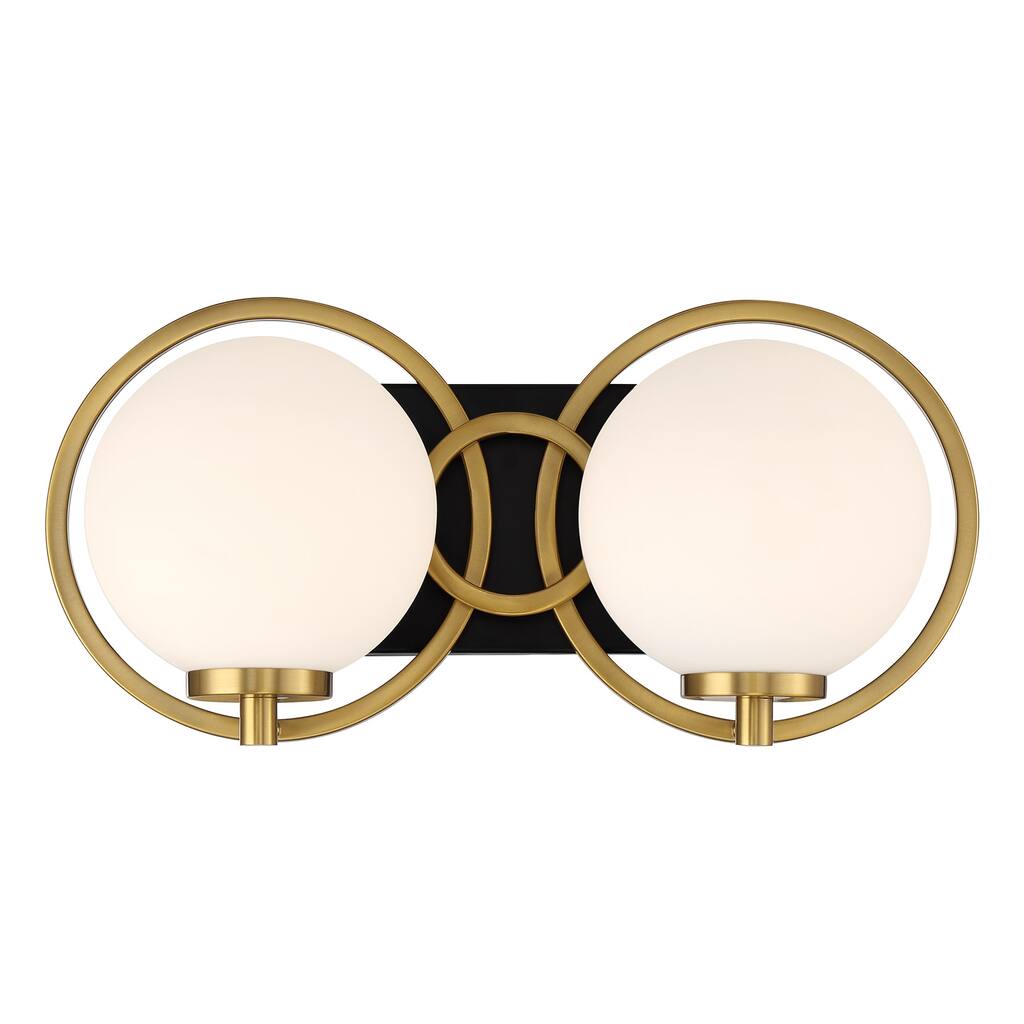 Savoy House 8-6180-2 Alhambra 2 Light 16" Wide Vanity Light