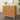 Brown Wooden Ribbed 3 Drawers Room Cabinet with Gold Handles and Legs - 20"W x 36"L x 32"H