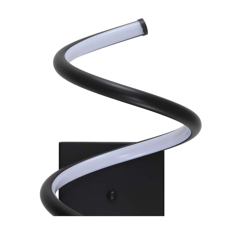 Draper Modern Metal Integrated LED Vanity Light Sconce, by JONATHAN Y