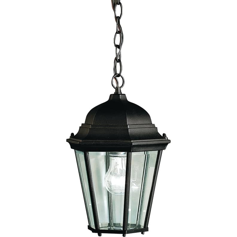 Kichler Madison Single Light 14" Tall Outdoor Lantern Pendant