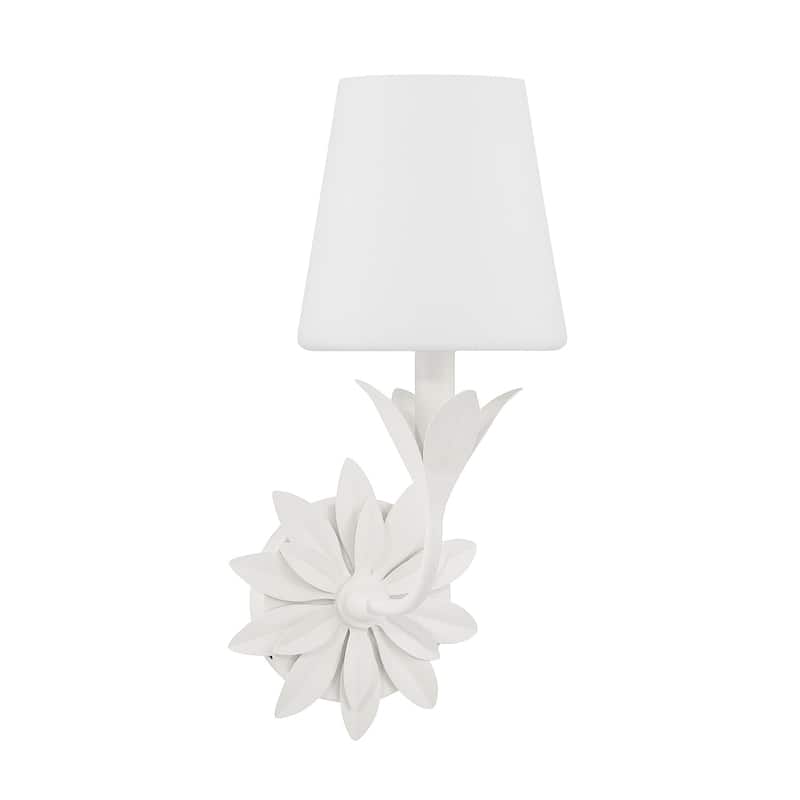 Crystorama Lighting Group 571-OP Broche 15" Tall Wall Sconce