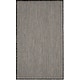 preview thumbnail 19 of 119, Nourison Courtyard Indoor/Outdoor Modern Geometric Area Rug 2' x 3' Rectangle - Black/White