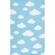 preview thumbnail 15 of 22, Nuloom Handmade Modern Clouds Pattern Kids Area Rug