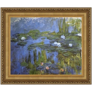 Design Toscano Water Lilies, 1915: Canvas Replica Painting: Small