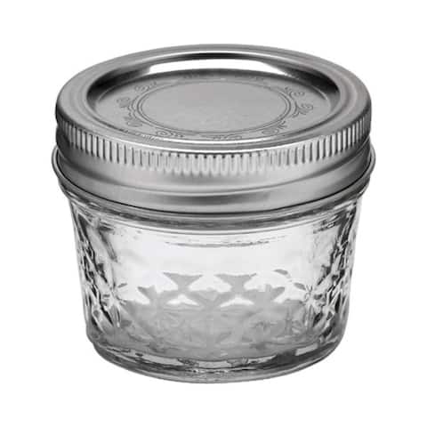 Ball 1440080400 Regular Mouth Jelly Jars, 4 Oz, Box of 12 jars