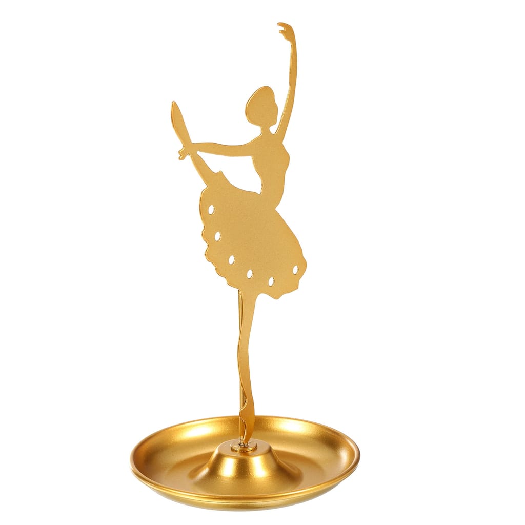 Earring Holder, Earring Stand Earring Display Stands Organizer,Gold - Black