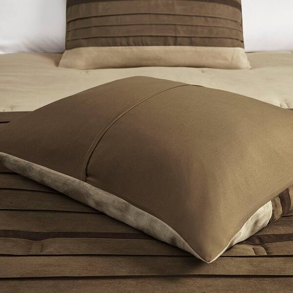 Madison Park Kennedy Natural Comforter Set On Sale Overstock 7109340