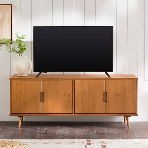Middlebrook Mid-Century Modern Solid Wood TV Stand