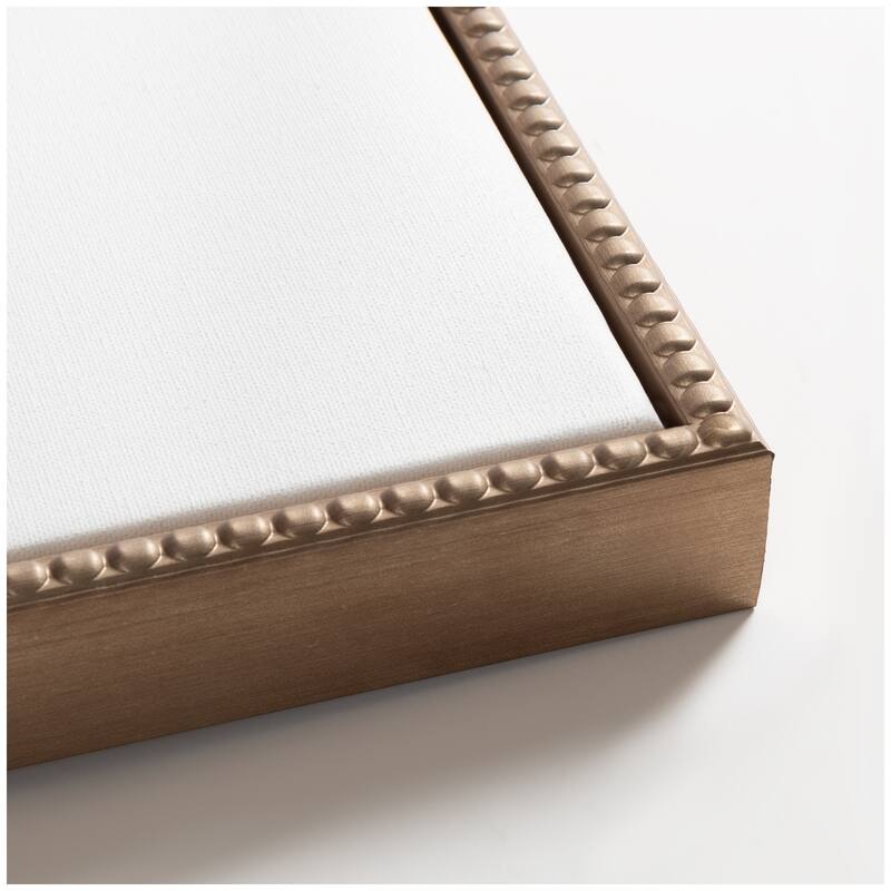 Kate and Laurel Sylvie Hosta Framed Canvas by Alicia Abla