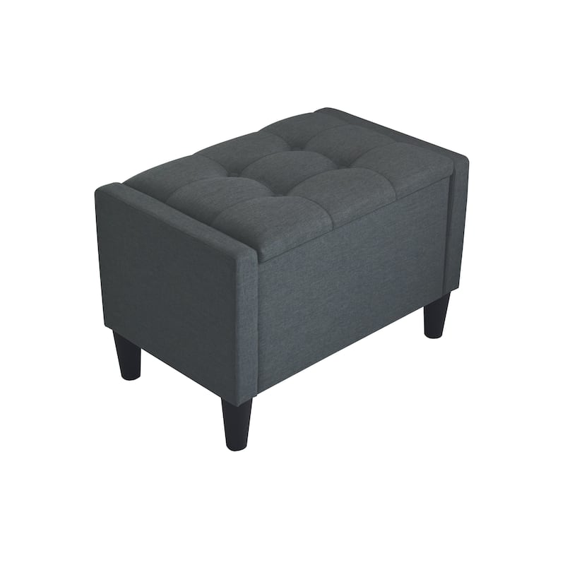 Braylen Upholstered Flip Top Storage Bench