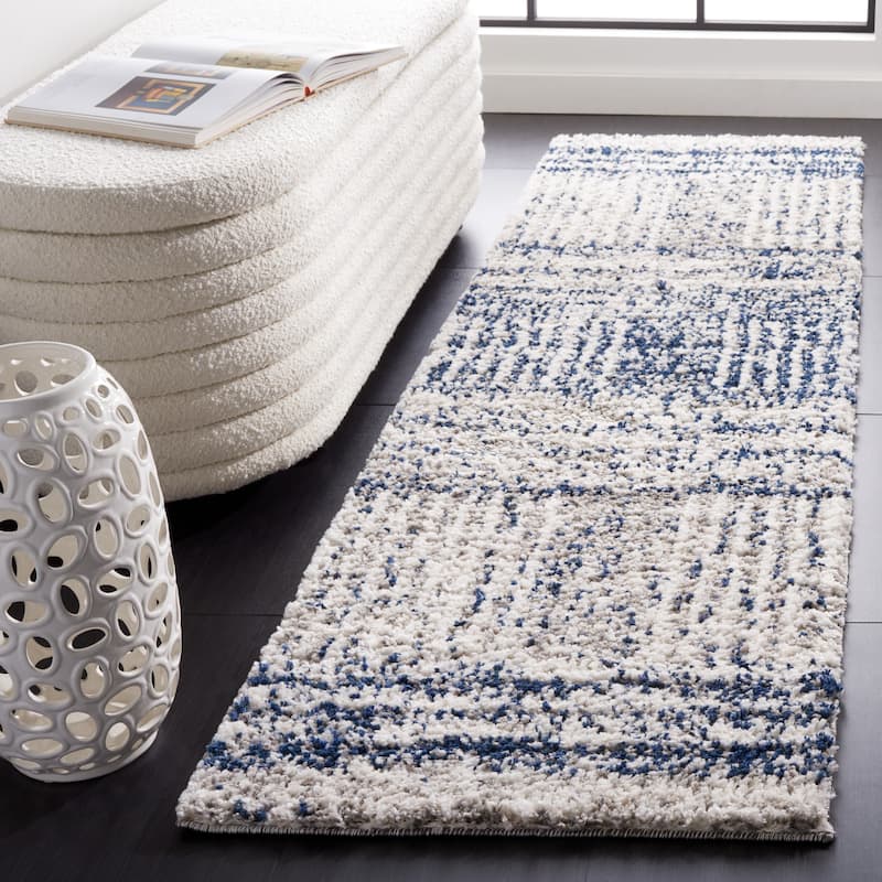 SAFAVIEH Jericho Shag Vesselka Modern 1.2-inch Thick Rug