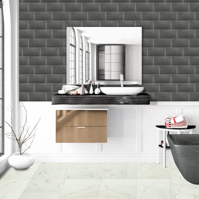 Ackland AKTMT12X12H-CA 12" x 12" Marble Solid Floor and Wall Tile -