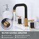 preview thumbnail 17 of 23, WOWOW 8-inch Dual Handle Widespread Bathroom Faucet
