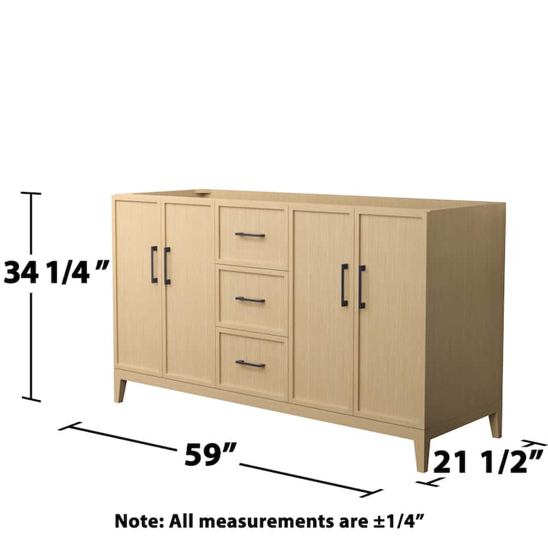 Elan 60-inch Double Vanity Cabinet