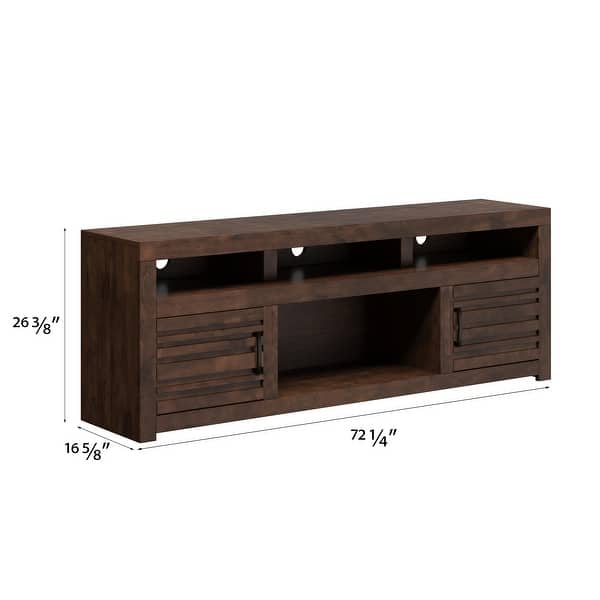 Bridgevine Home Sausalito 72 inch TV Stand Console for TVs up to 85 ...