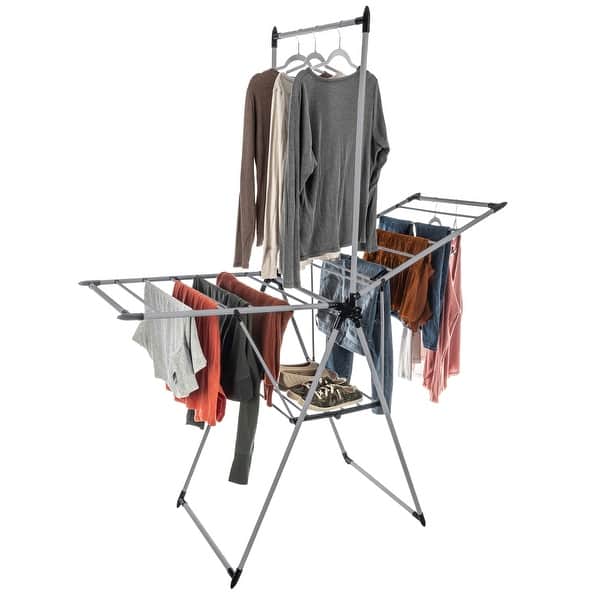 Elama 22-in H Steel Silver Hanging Shower Caddy